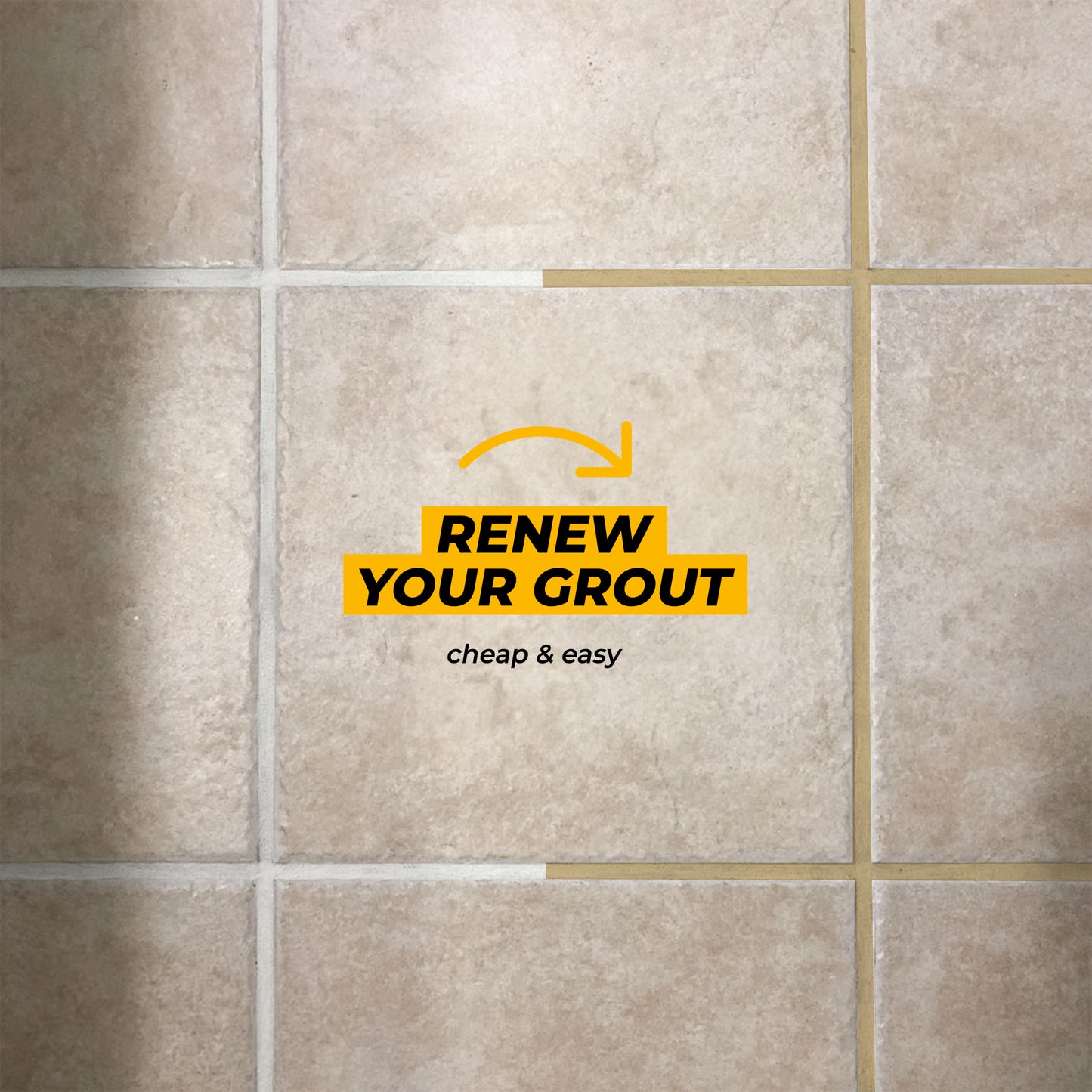 Beige Bundle Set Tile Grout Repair Kit- 8.8 oz Grout,with Grout Removal Tool and Remover Saw Sponge,Cleaner