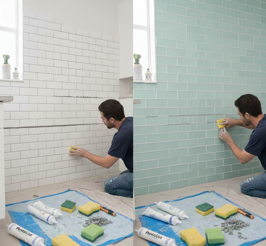 Grout Repair for Bathroom and Kitchen Tiles