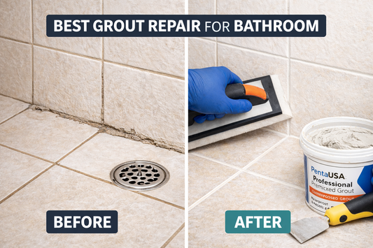 Best Grout Repair for Bathroom