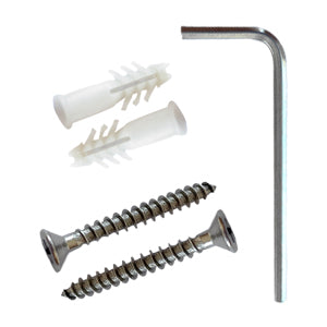 PentaUSA Modern Double Towel Hook – Chrome Wall Mounted Bathroom Robe Hook, Heavy Duty Dual Coat Hook
