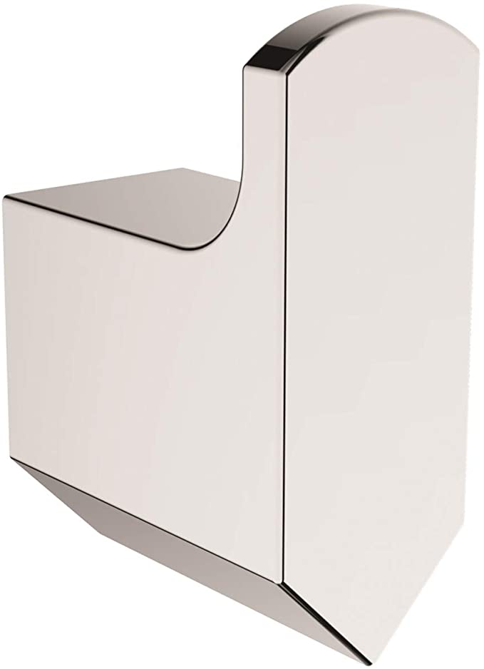 PentaUSA Modern Chrome Robe Hook – Wall Mounted Bathroom Towel & Coat Hook, Heavy Duty Single Hook